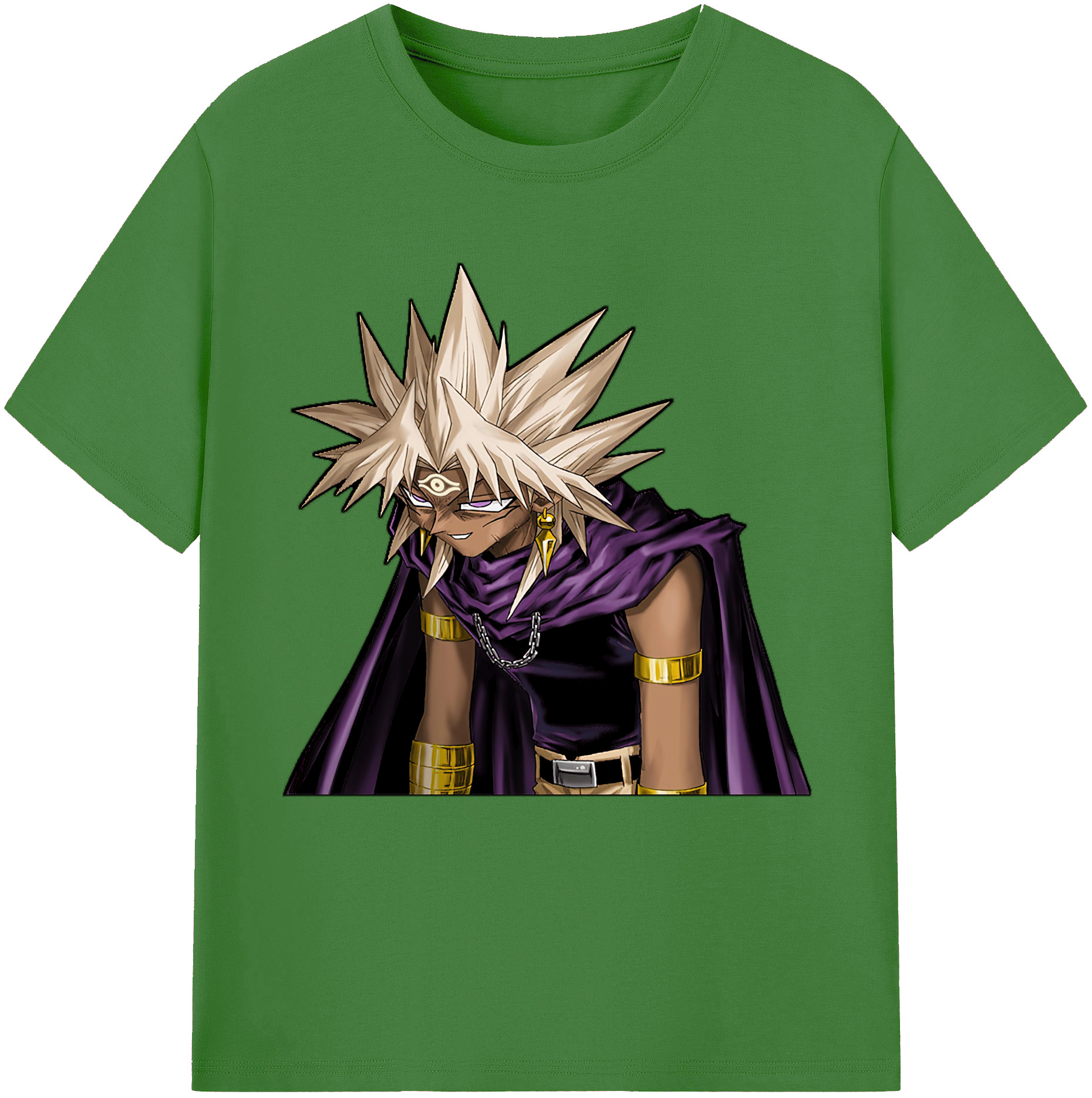 （画像用） 遊☆戯☆王 Yu-Gi-Oh! レディースカジュアルプリントTシャツ（綿100％）